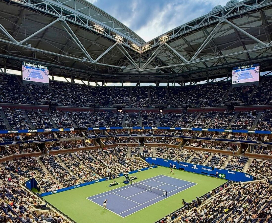 Final del US Open en el Arthur Ashe Stadium